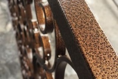 Safe Guard Rail Coated With Antique Copper
