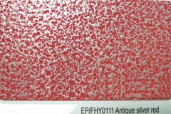 Antique Silver Red -FHY0111 powder coating