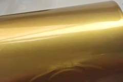 Metal Panels Coated with Gold Color