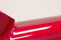 Red Clear Bike Component