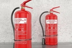 Fire-extinguisher-painted-with-polyethylene-powder