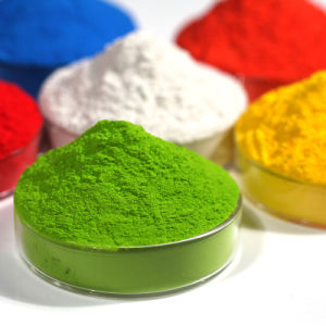 Composition of powder coating