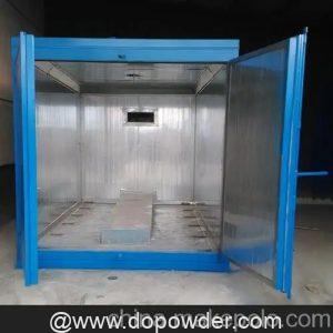 Weekly maintenance for powder coating oven