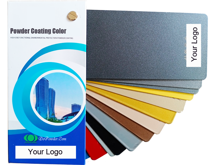 powder coating color swatch